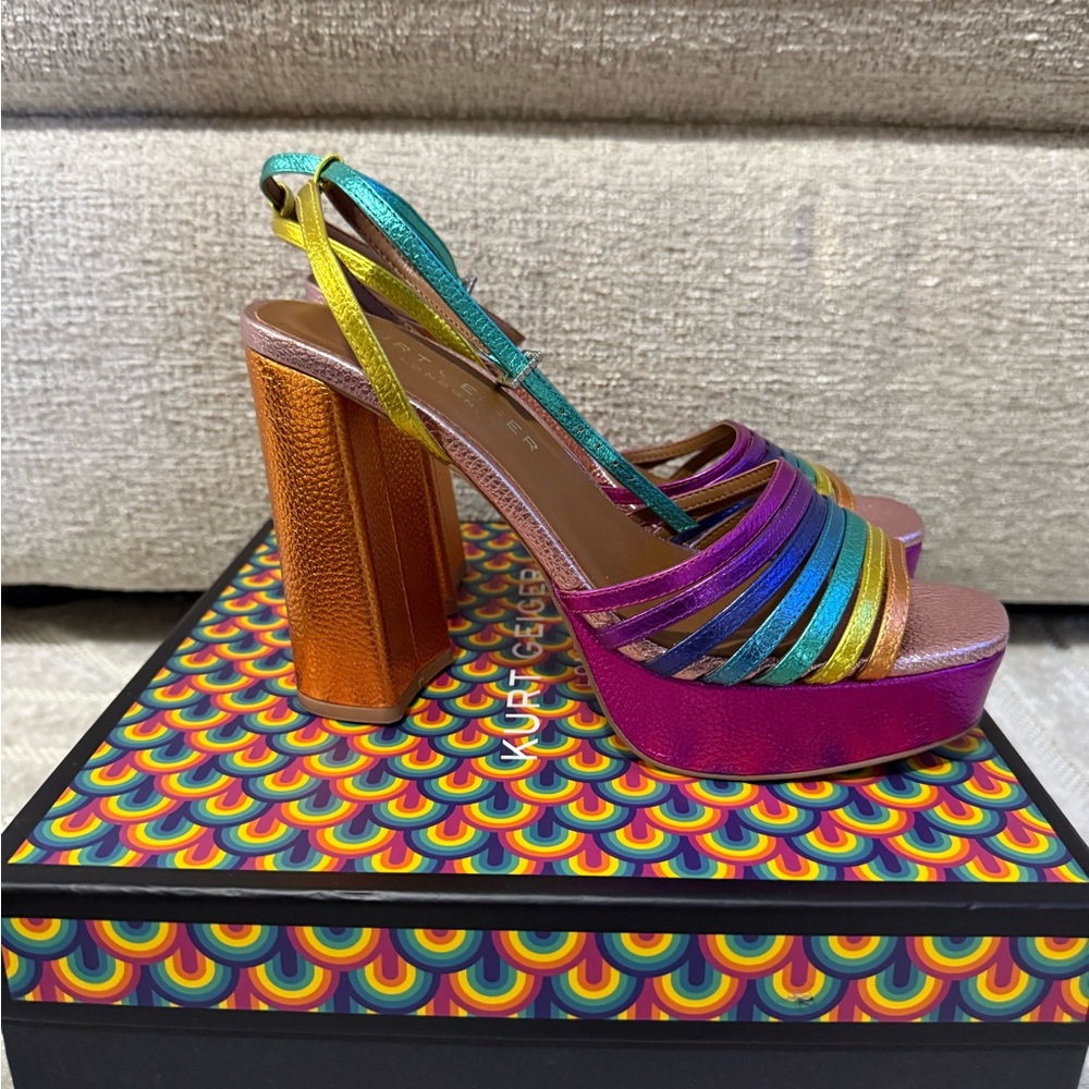 Kurt Geiger pierra Platform Heels - Picture 8 of 9